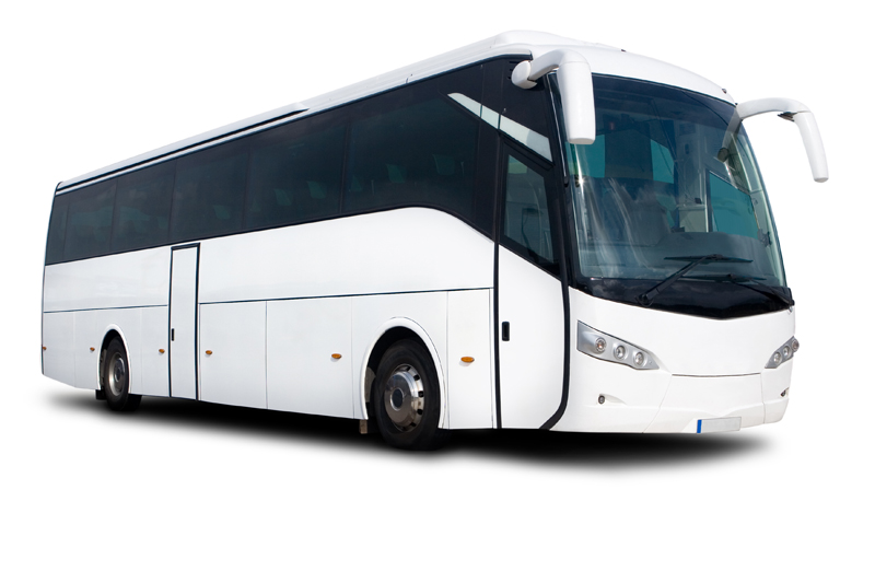 Luxury coach bus rental in Seattle for group transportation and corporate events